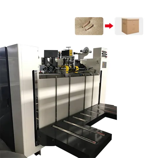 ZH-BDJ Semi-Auto Single Piece Corrugated Box Stitcher Machine for Cardboard