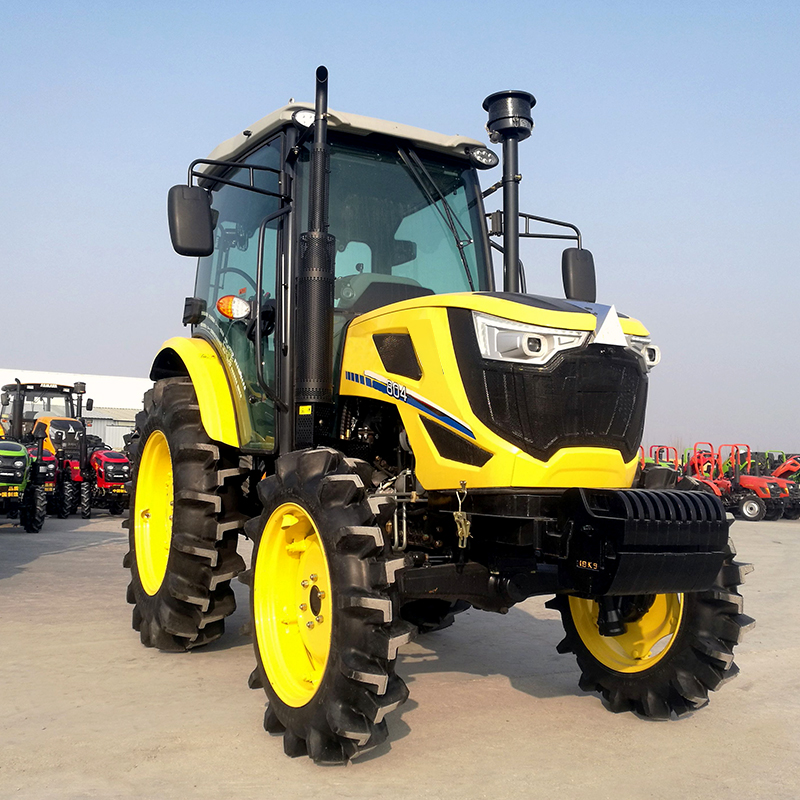 Agricultural high horsepower four wheel drive tractors