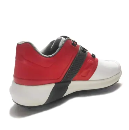 MAZEL Tour Classic White Golf Shoes for Men