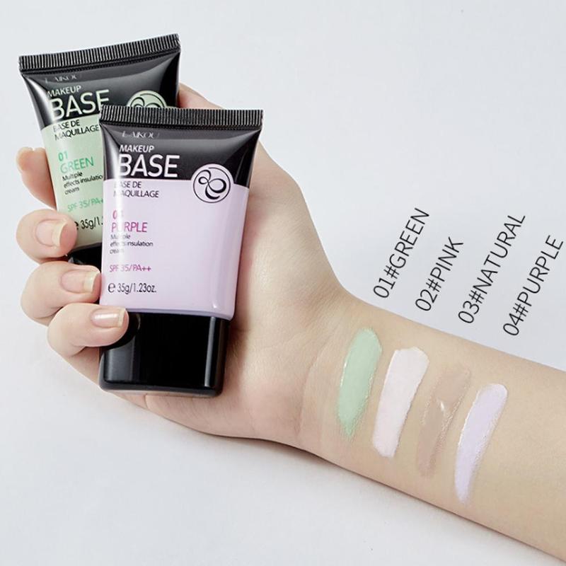 Face Primer Makeup Base Sunscreen Cream Oil-control Whitening Invisible Pore Face Oil Make Up Base Primer for Women