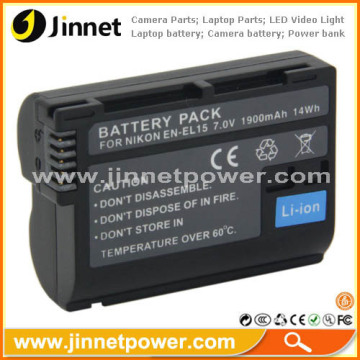 Dslr Camera Battery En-el15 El15 For Nikon D7000 D800 D800e 1 V1 1v1 D600 Mb-d11 Mb-d12 Series 