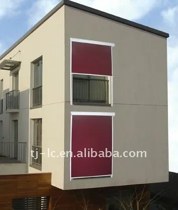 Awning window - roll-up sunshade -- window awning