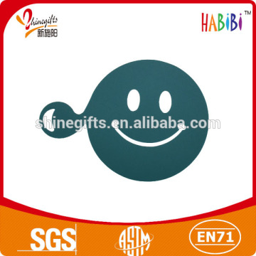 Plastic smile stencil for kids