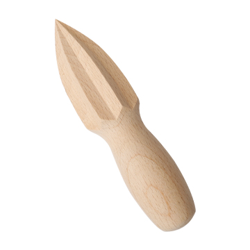 Portable Manual Lemon Juicer: Wooden Squeezer for Citrus Fruits