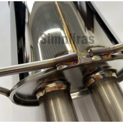 Hochleistungsachse Rückenauspuff für 11-16 Honda CRZ