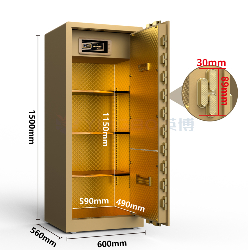 office use safes fingerprint lock large size safes