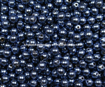 Czech Glass Pearls 4mm Royal Blue