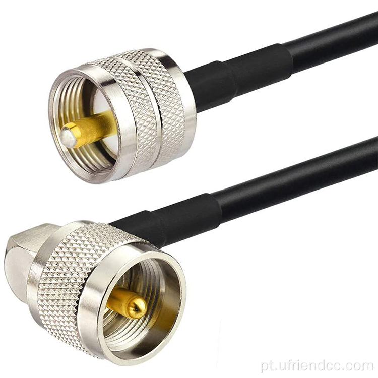 Conjunto de cabos de jumper coaxial de RF digital