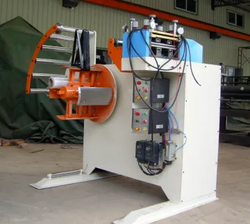 sheet metal coil hydraulic decoiler straightening feeding line for sale