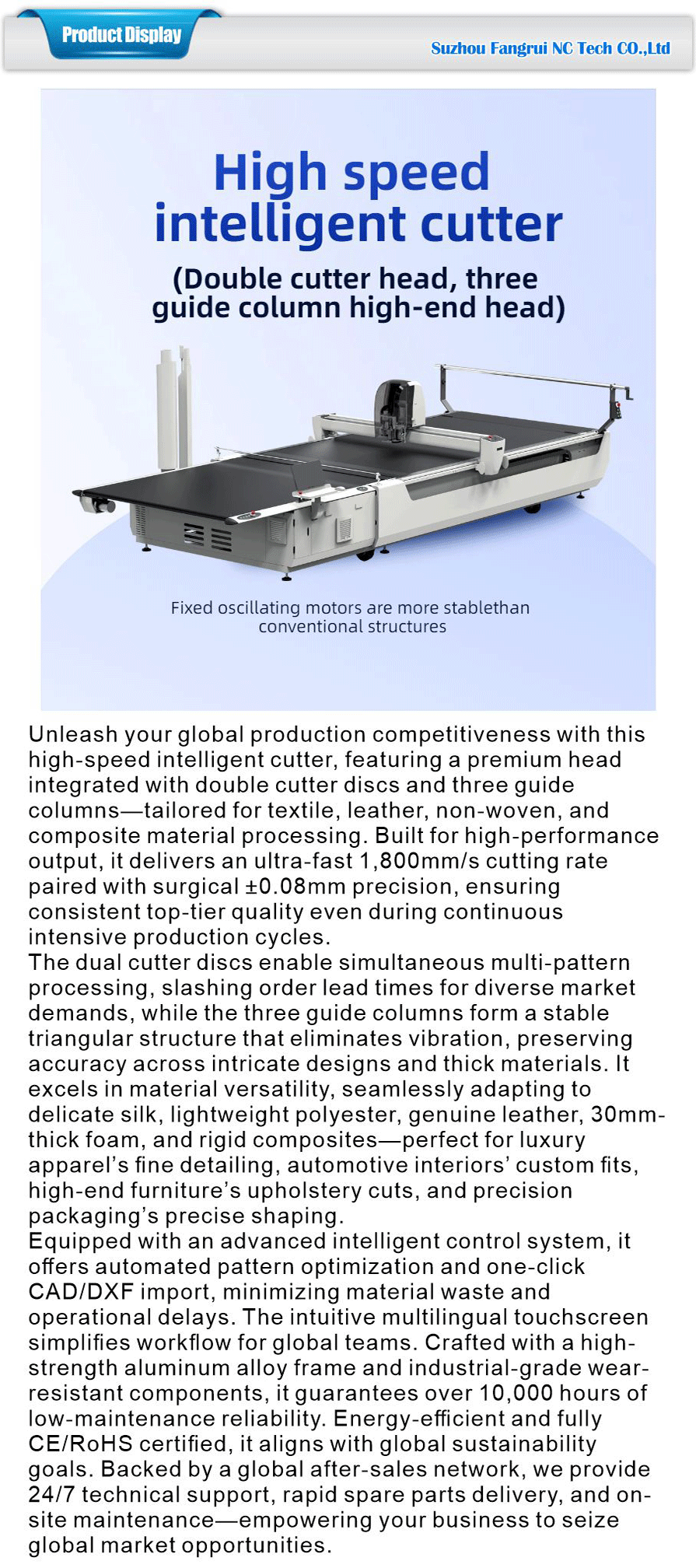 High-speed Cutting Machine -xiangqing1-FR031