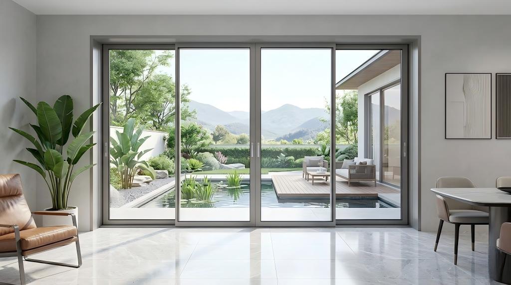 aluminium sliding patio doors