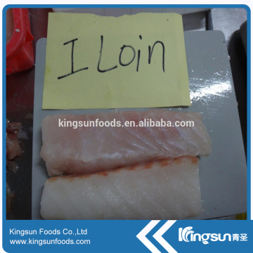 Alibaba Golden Supplier FROZEN PACIFIC COD LOIN, SKINLESS, BONELESS