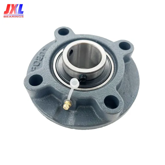 JXL UCFC214H Cast Iron Housing Eccentric Locking Ucfc204-16 Flange Cartridge Bearing Units - Pillow Block Type