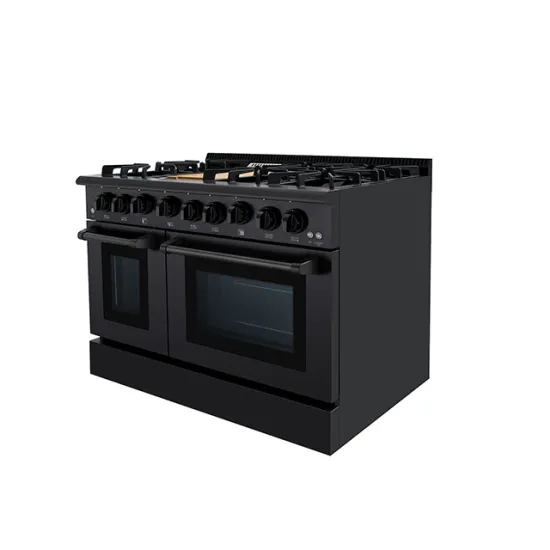 HYXION 48 Inch Easy To Clean Freestanding Gas Range and Oven Combo With the Cookers