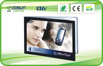 12v / 24v Round Led Slim Light Box Low Power Consumption Lgp Oem