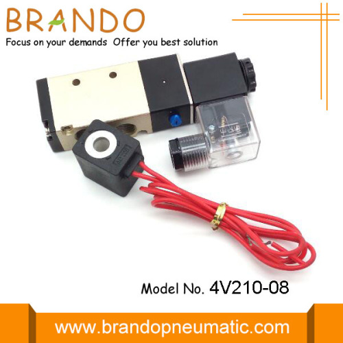 4.5VA Power Consumption Pneumatic Cylinder Valve