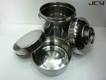 Stainelss Steel Tableware Food Carrier with grids