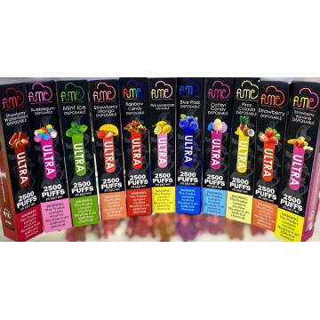 1500 Hits Fume ULTRA Vape Flavors Lush ice