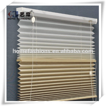 Yilian Polyester Pleated Blinds with Newest Design and Competitive Price