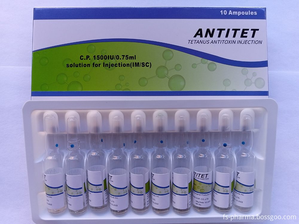 Tat Tetanus Antitoxin Dose
