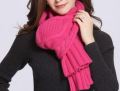 90% Wol 10% Cashmere Knitted Scarf