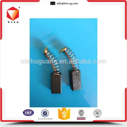 Factory sale different size for aeg screw driver carbon brush