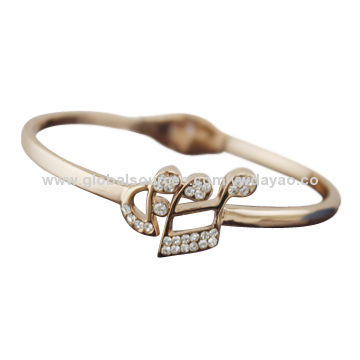 2014 metal moda cristal braceletsNew