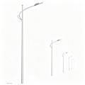 modern street lamp post
