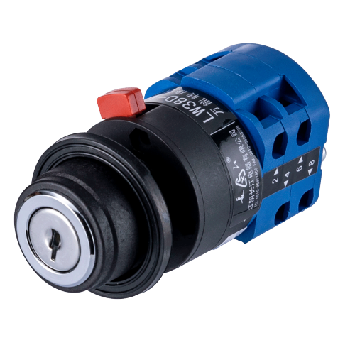 LW38D Key-Type Cam Switch Without a Knob