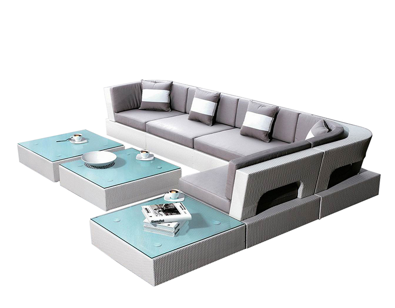 Shtëpi Mobilje Rattan Sofa Set