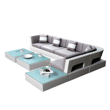 Shtëpi Mobilje Rattan Sofa Set