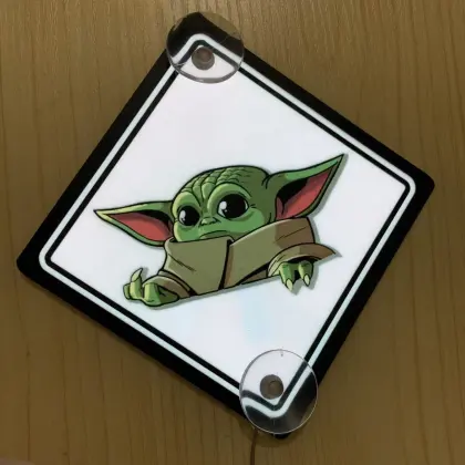 EL LED Car Stickers: Luminous Classic Car Display Stickers