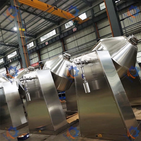 Double Conical Revolving Dry Machine