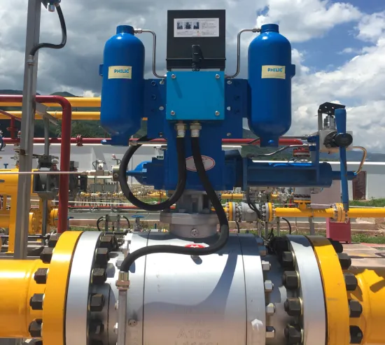 Pneumatic Hydraulic Actuated Forged Ball Valve - API 6D