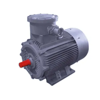 Explosion-Proof Asynchronous Electric Motor 55 kW 1500 RPM 65mm