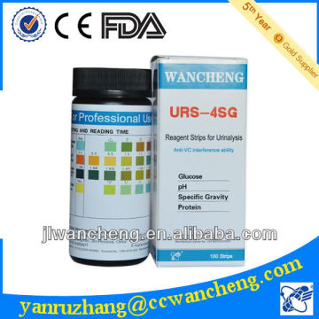 Urine Test Strip, URS-4SG,urine specific gravity test