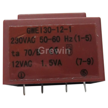 EI30X12 pcb Encapsulated transformer 230V 50/60HZ