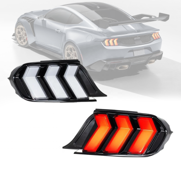 LED Tail Lights for Mustang 2015-2023 with Dynamic Start-up Mode