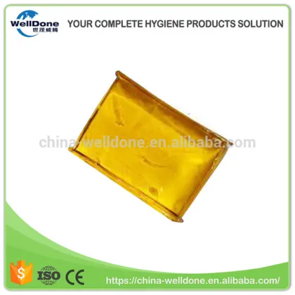 Sanitary Napkin Raw Materials Structure Hot Melt Glue with ISO