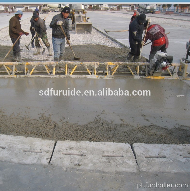 Máquina vibratória concreta da betonilha 10HP do fardo da eficiência elevada (FZP-90)