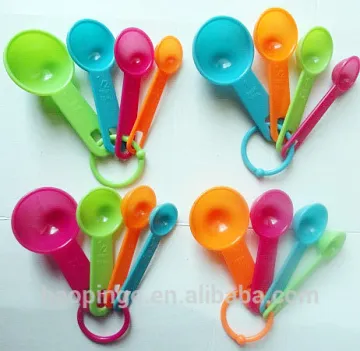 4 Piece Plastic Measuring Spoons