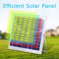 2 em 1 LED solar LED FLOOHLLOTE 100W Outdoor