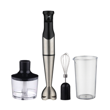 Stainless Steel Personal Electric DC Motor Hand Stick Blender Set: The Ultimate Kitchen Tool for Smoothies, Soups, and More