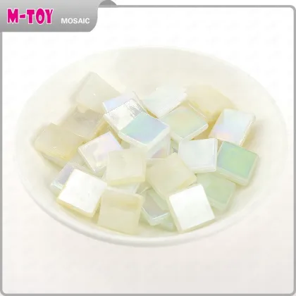 CJ47 DIY square opaque glass art craft kits