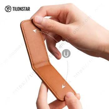 Wholesale Minimalist Leather Money Clip for Men: A Stylish Wedding and Gift Option