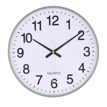 Modern Mauve Silent Quartz Wall Clock