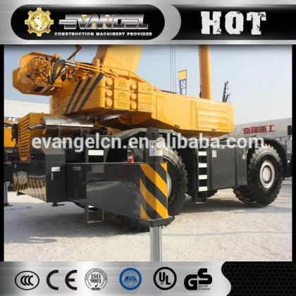 XCMG Rough Terrain Crane RT100 100 ton hydraulic crane with crane valves