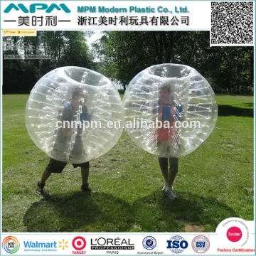Factory direct supplier inflatable bumper ball/ body zorbing bubble ball