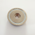 Ndfeb Neodymium pot magnets with through hole