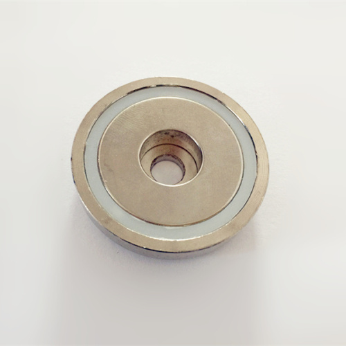 China Ndfeb Neodymium pot magnets with through hole Supplier